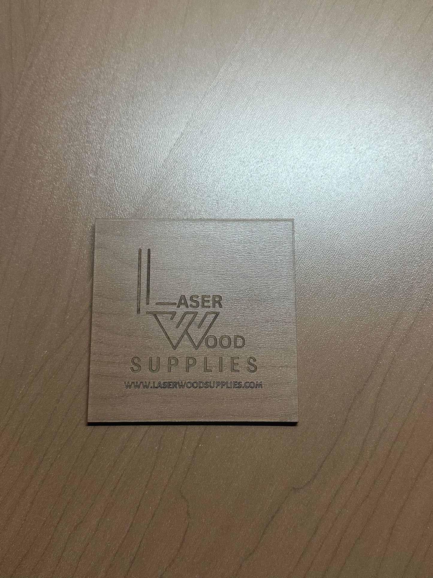 TruFlat® Walnut 1/8 MDF, double sided, perfect for Glowforge or other CO2 Lasers