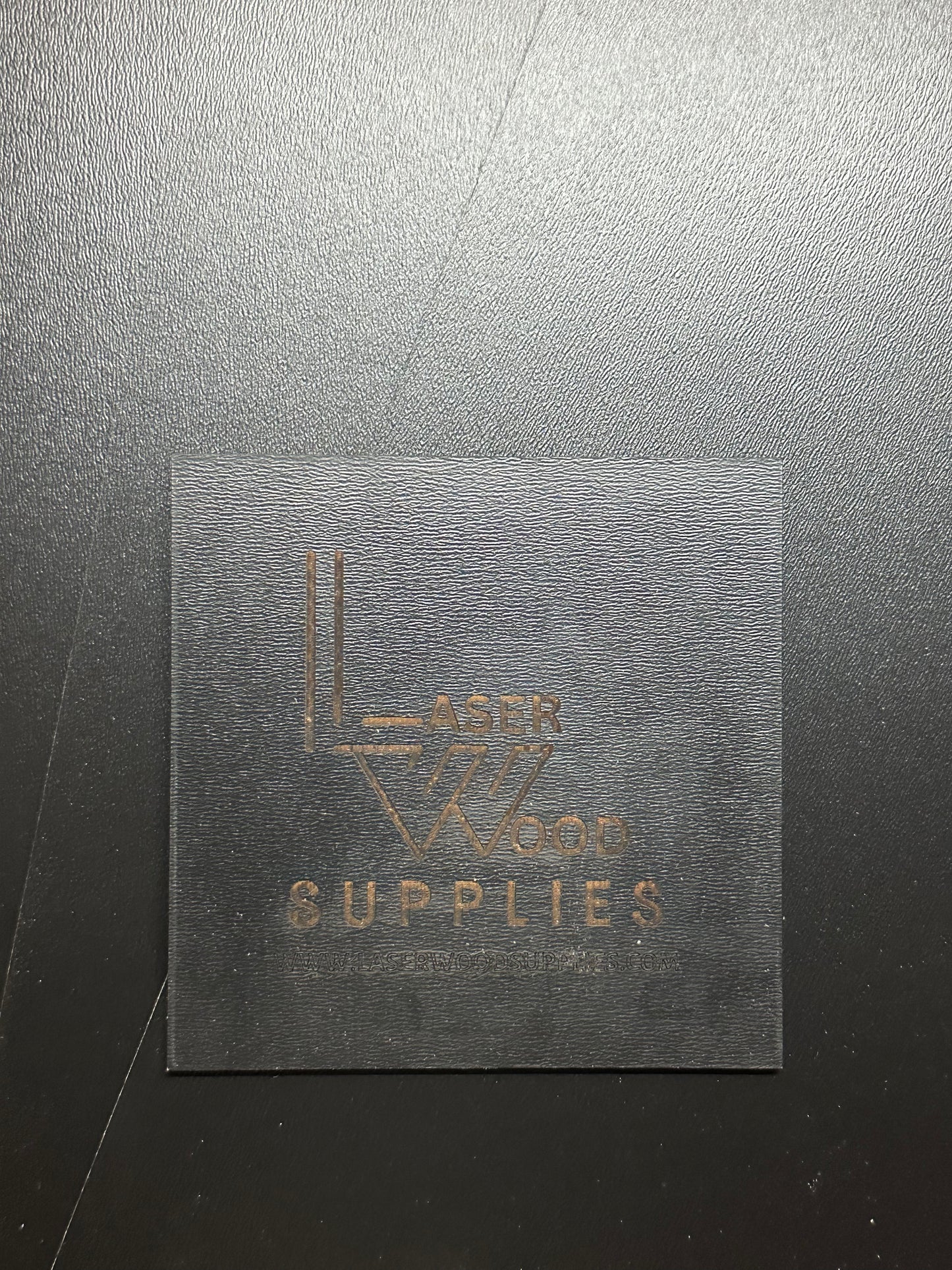 TruFlat® Black 1/8 MDF, double sided, perfect for Glowforge or other CO2 Lasers