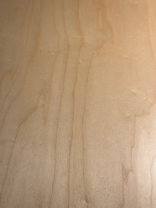 Pre-Finished 5/32 Maple / Maple for laser cutters / Double sided, MDF core