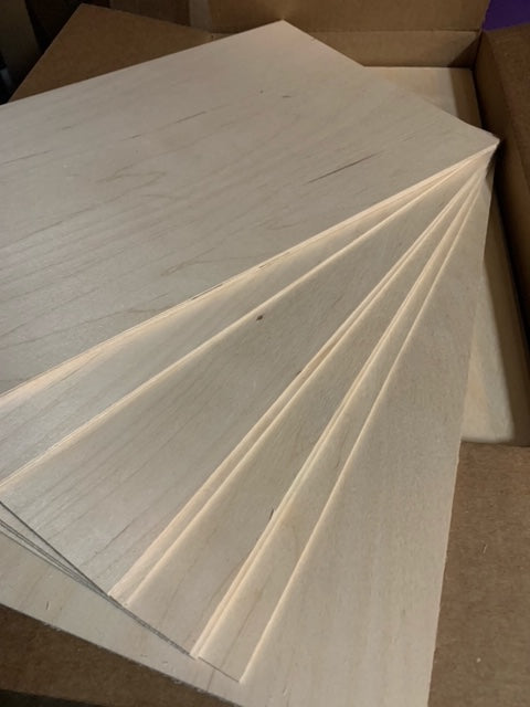 5/32 White Birch Plywood / wood for laser cutters