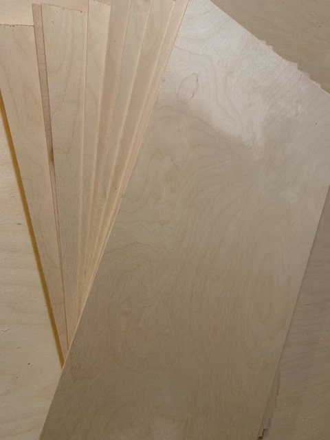 3mm Baltic Birch Plywood sheets perfect for Glowforge/Laser Cutting