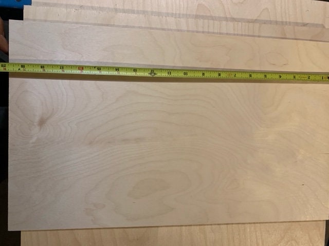 3mm Baltic Birch Plywood sheets perfect for Glowforge/Laser Cutting