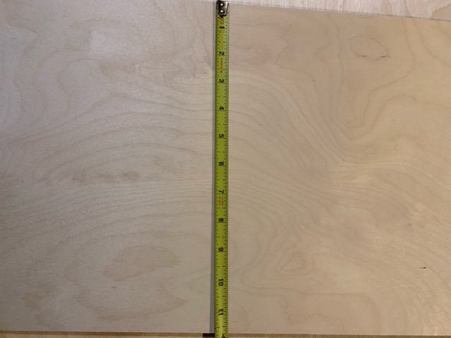 3mm Baltic Birch Plywood sheets perfect for Glowforge/Laser Cutting