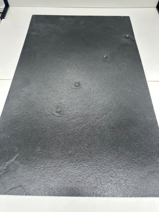 Black Stoned AF, natural stone sheet for laser cutting