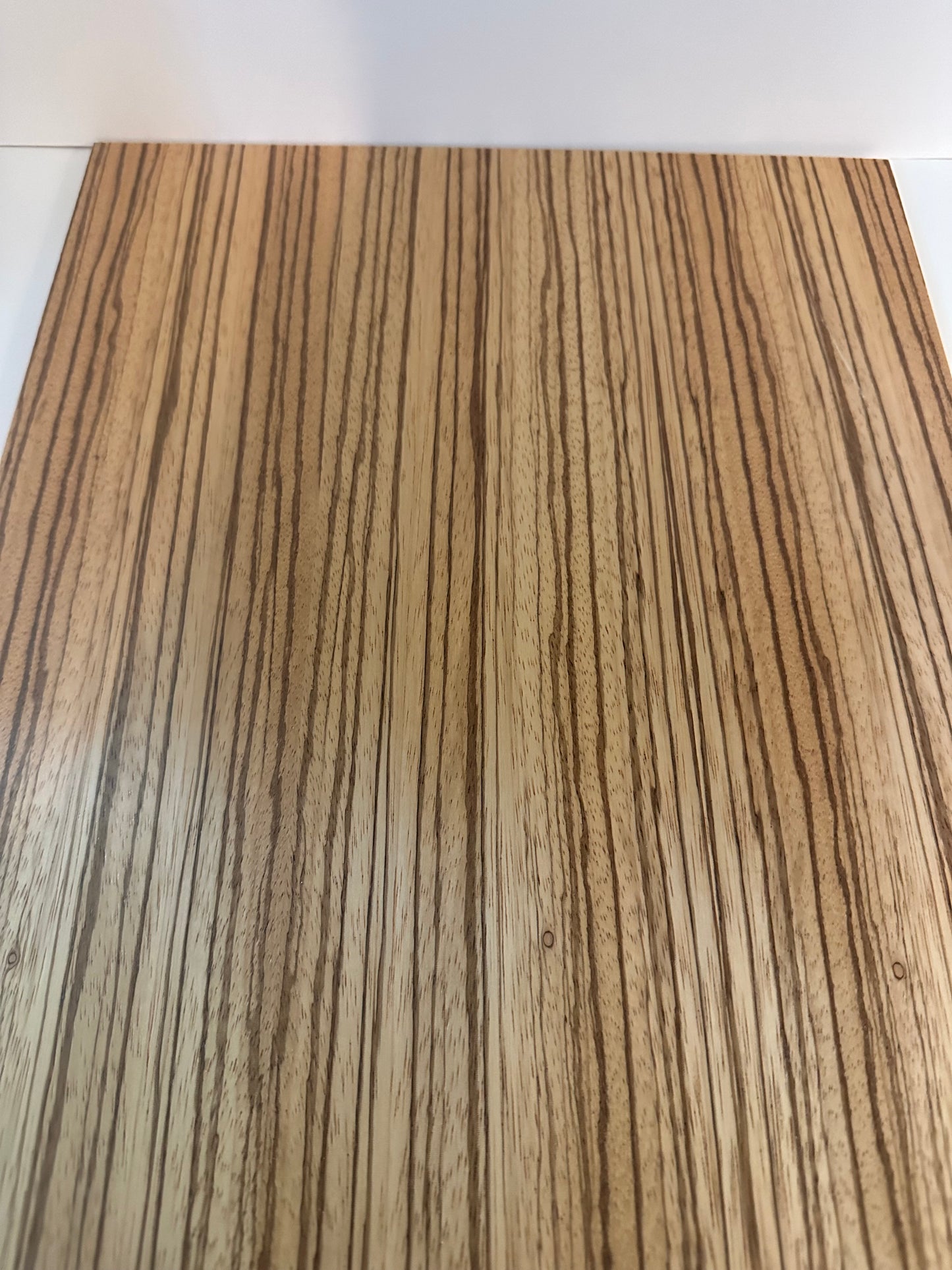 Pre-Finished 5/32 Zebrawood for laser cutters / Double sided, MDF core