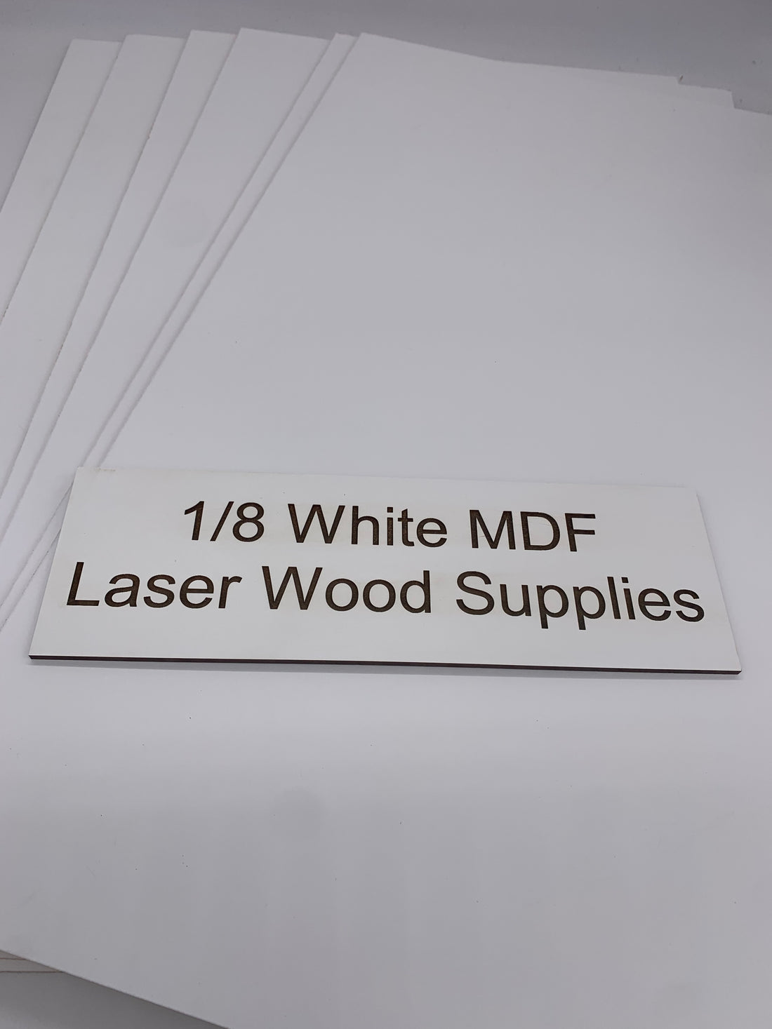 Double sided White MDF, 1/8 MDF painted White on both sides / Perfect ...