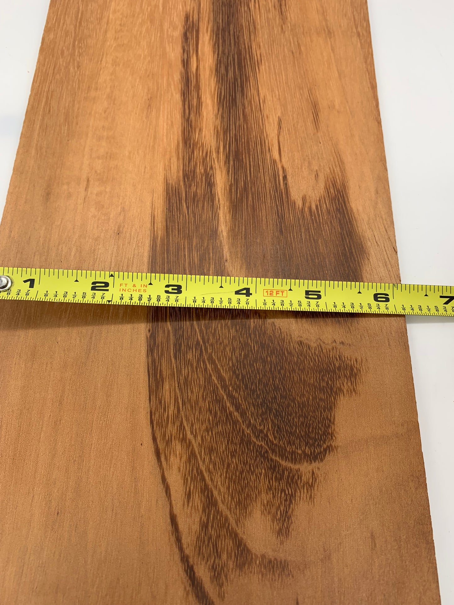 Tigerwood Hardwood, 1/8 thick, perfect for laser cutting.