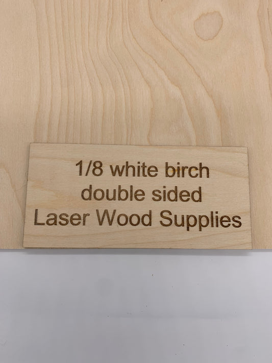 Laserwood Baltic Birch Plywood 1/8 x 18 x 24 Pkg 5 by Woodnshop