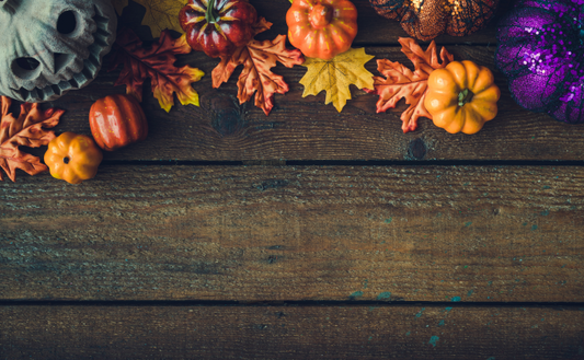 FANCY AF Barn Wood Halloween Background