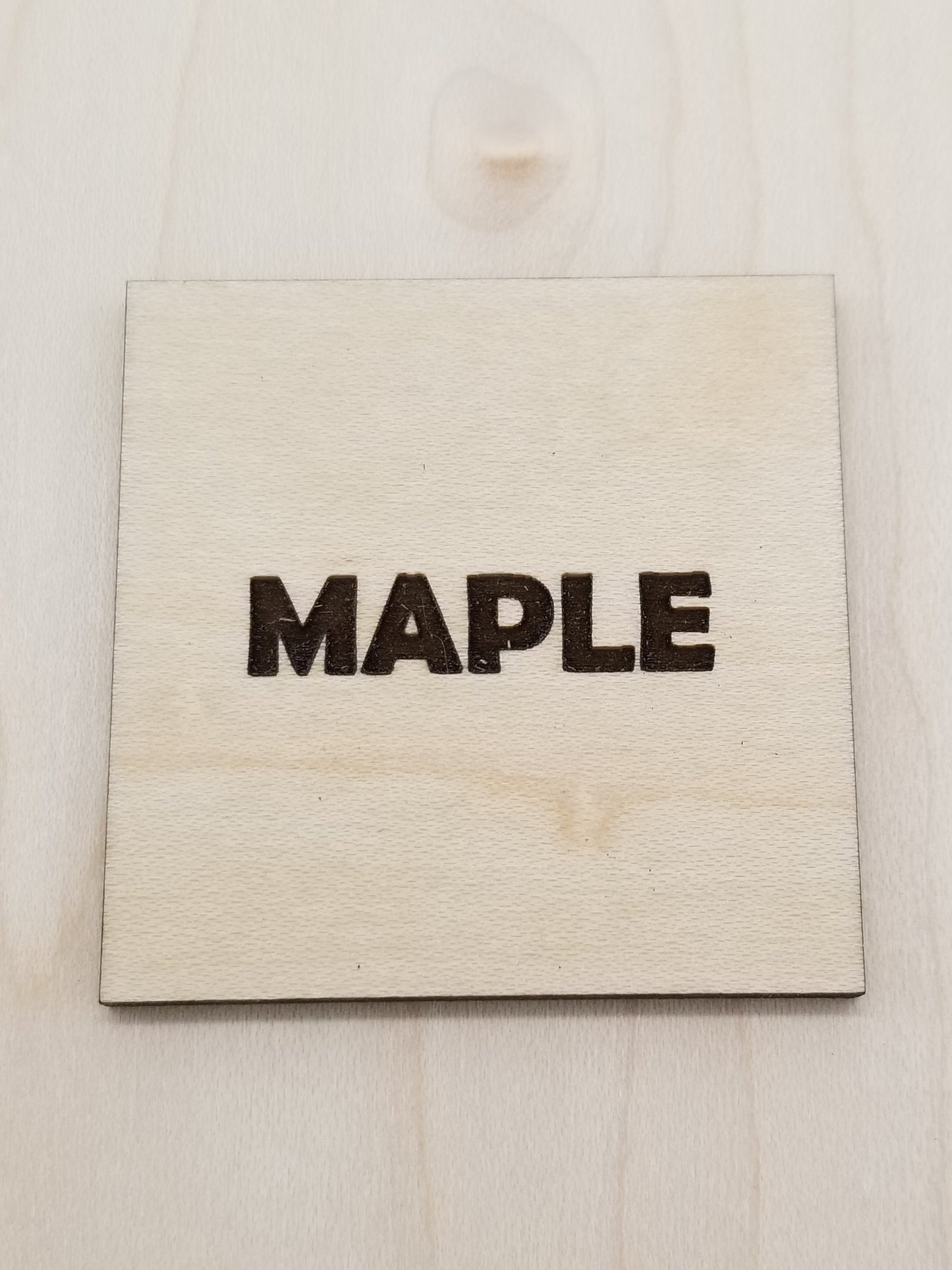 1/8 Maple Plywood / Maple for laser cutters