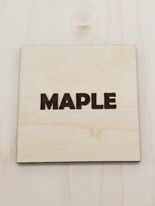 5/32 Maple Plywood / Maple for laser cutters
