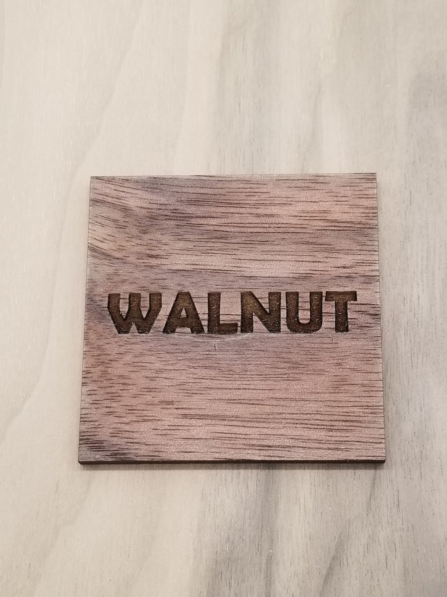 Laser Engraved Walnut Wood Plaque 10-1/2x13