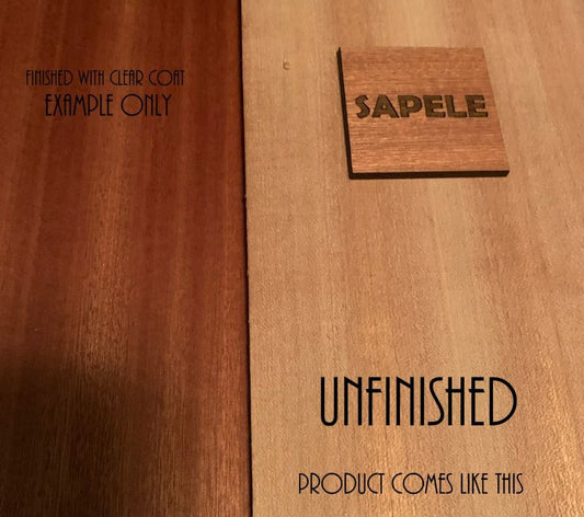 1/8 Sapele Plywood / Sapele for laser cutters