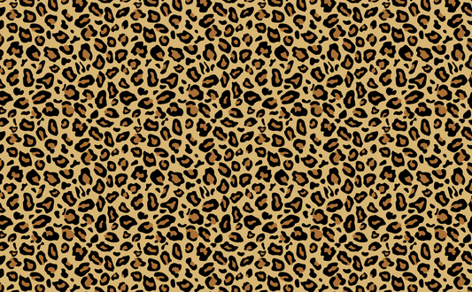 FANCY AF WOOD Leopard Print