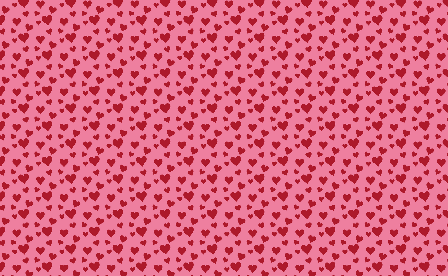 FANCY AF Pink & Red Hearts - Valentines Day