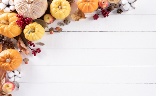 FANCY AF Fall White Washed Wood Background